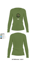 SNAG 62570666 Women's Long Sleeve V-neck Shirt - 40