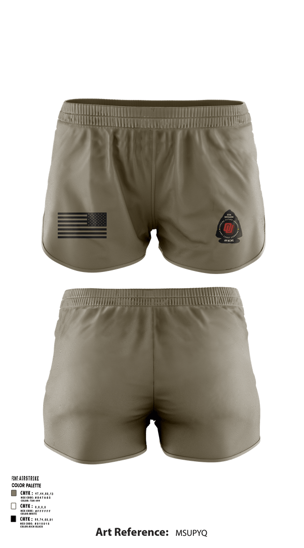 Ranger Panties, , Army, Teamtime, Team time, sublimation, custom sports apparel, team uniforms, spirit wear, spiritwear, sports uniforms, custom shirts, team store, custom team store, fundraiser sports, apparel fundraiser