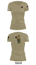MWSS-172 96924290 Women's Short Sleeve V-neck Shirt - 84