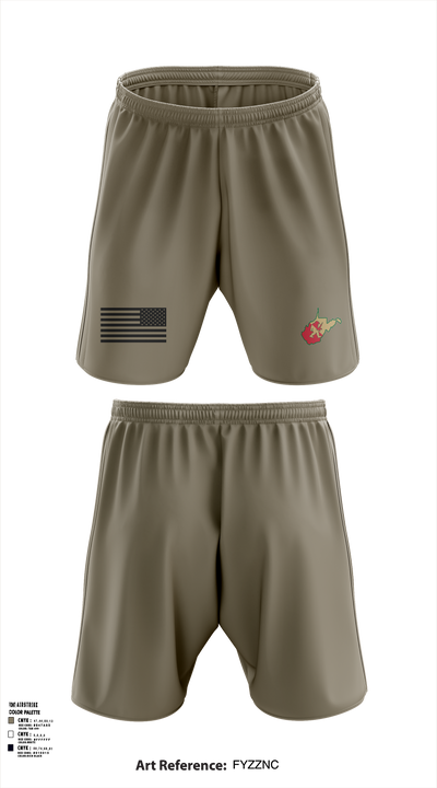 1528th FSC (SO) (A) 11146536 Athletic Shorts With Pockets - 102
