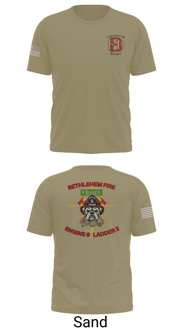 Short Sleeve Performance Shirt, Bethlehem Fire Department E6/L2, , Teamtime, Team time, sublimation, custom sports apparel, team uniforms, spirit wear, spiritwear, sports uniforms, custom shirts, team store, custom team store, fundraiser sports, apparel fundraiser