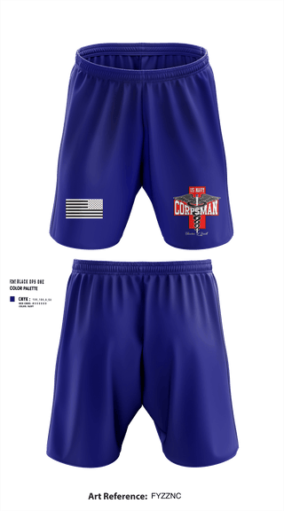 Athletic Shorts With Pockets, Corpsman, Navy, Teamtime, Team time, sublimation, custom sports apparel, team uniforms, spirit wear, spiritwear, sports uniforms, custom shirts, team store, custom team store, fundraiser sports, apparel fundraiser