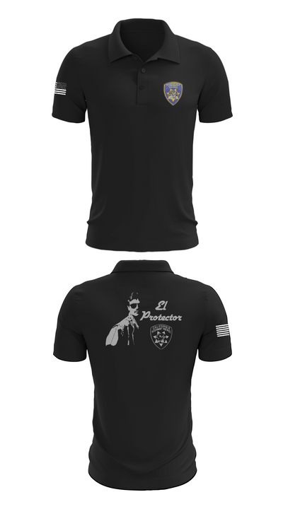California Highway Patrol 18919595 Short Sleeve Performance Polo - 26