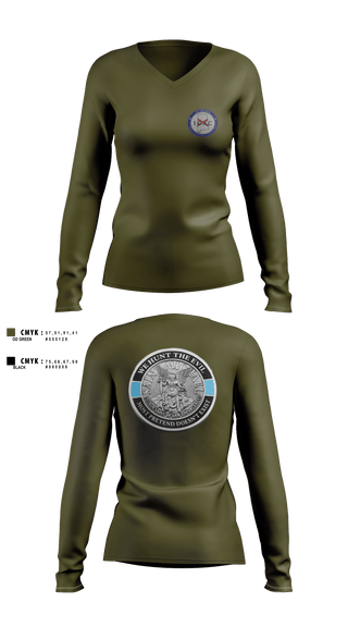 Womens Long Sleeve Vneck Shirt, Alabama ICAC, , Teamtime, Team time, sublimation, custom sports apparel, team uniforms, spirit wear, spiritwear, sports uniforms, custom shirts, team store, custom team store, fundraiser sports, apparel fundraiser