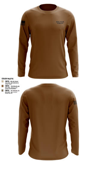 Long Sleeve Performance Shirt, seal team 6 bravo, , Teamtime, Team time, sublimation, custom sports apparel, team uniforms, spirit wear, spiritwear, sports uniforms, custom shirts, team store, custom team store, fundraiser sports, apparel fundraiser