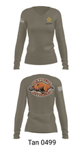 Old Pueblo 62113745 Women's Long Sleeve V-neck Shirt - 77