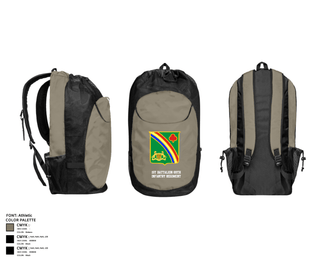 Gear Bag, 1st Battalion 69th Infantry Regiment, Army, Teamtime, Team time, sublimation, custom sports apparel, team uniforms, spirit wear, spiritwear, sports uniforms, custom shirts, team store, custom team store, fundraiser sports, apparel fundraiser