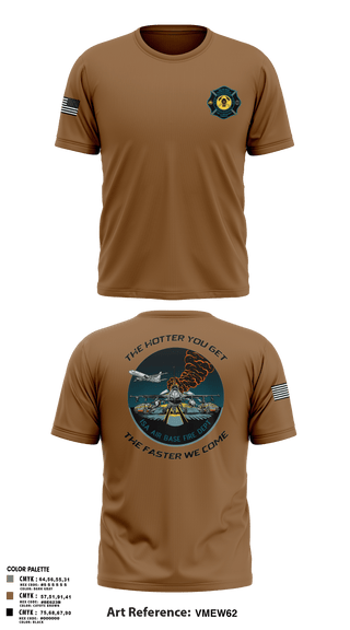 Old School Cotton Feel Shirt, ISA Air base Fire Dept., Fire Department, Teamtime, Team time, sublimation, custom sports apparel, team uniforms, spirit wear, spiritwear, sports uniforms, custom shirts, team store, custom team store, fundraiser sports, apparel fundraiser