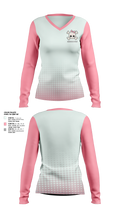 Cycopaths Oahu 78372776 Women's Long Sleeve V-neck Shirt - 1