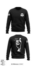 First battalion first Marines 71205958 Crew Neck Sweatshirt - 1