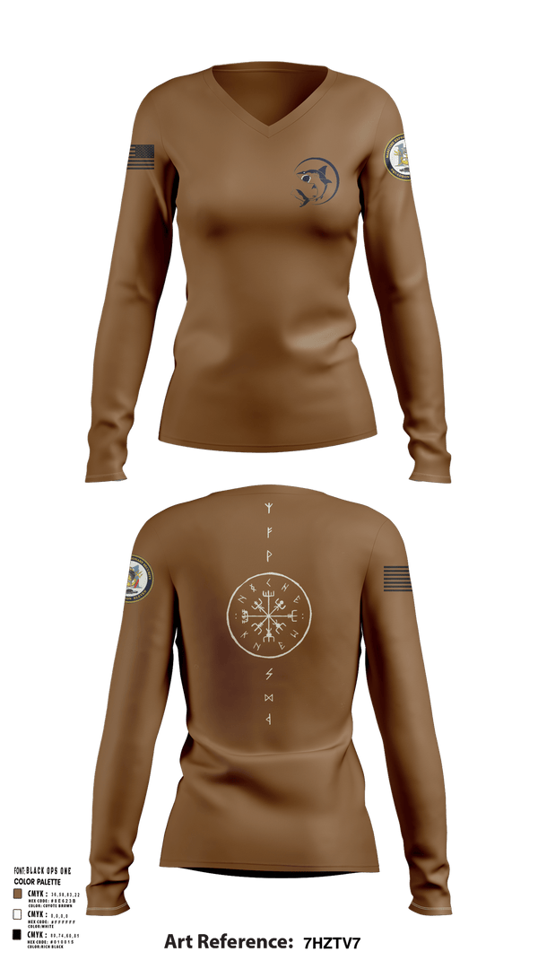Womens Long Sleeve Vneck Shirt, MSRON-11, , Teamtime, Team time, sublimation, custom sports apparel, team uniforms, spirit wear, spiritwear, sports uniforms, custom shirts, team store, custom team store, fundraiser sports, apparel fundraiser