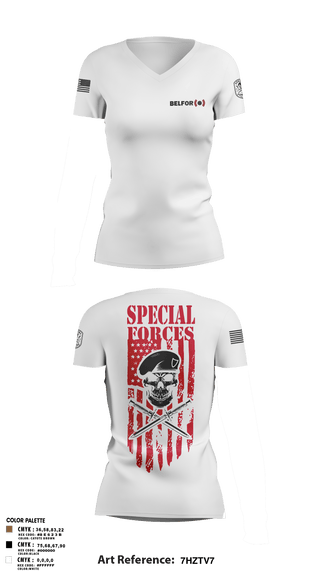 Womens Short Sleeve Vneck Shirt, Belfor, , Teamtime, Team time, sublimation, custom sports apparel, team uniforms, spirit wear, spiritwear, sports uniforms, custom shirts, team store, custom team store, fundraiser sports, apparel fundraiser