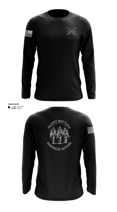 Silent Battles 26852061 Long Sleeve Performance Shirt 1