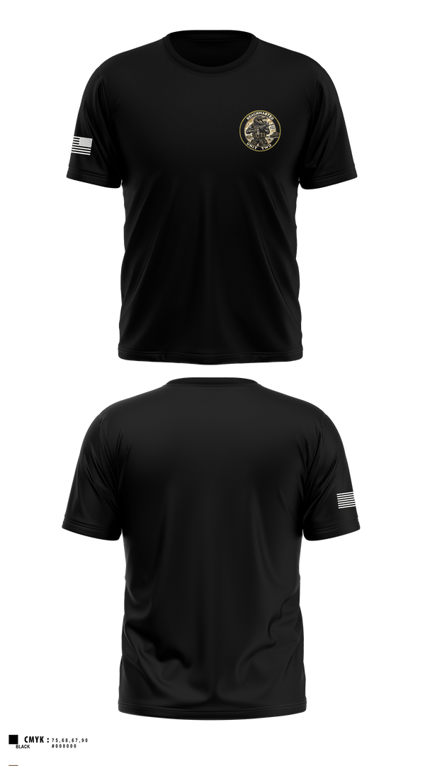 Short Sleeve Performance Shirt, BEACHMASTER UNIT TWO, , Teamtime, Team time, sublimation, custom sports apparel, team uniforms, spirit wear, spiritwear, sports uniforms, custom shirts, team store, custom team store, fundraiser sports, apparel fundraiser