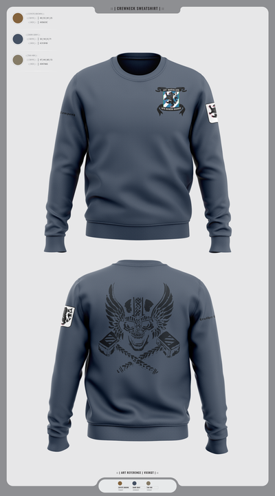 1-28 Infantry battalion 32318490 Crew Neck Sweatshirt - 2