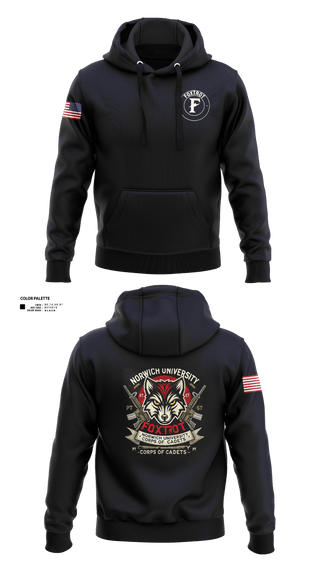 Hoodie, Foxtrot Company, , Teamtime, Team time, sublimation, custom sports apparel, team uniforms, spirit wear, spiritwear, sports uniforms, custom shirts, team store, custom team store, fundraiser sports, apparel fundraiser