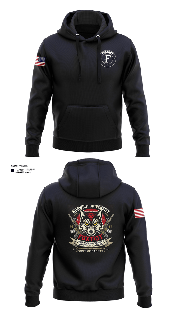 Hoodie, Foxtrot Company, , Teamtime, Team time, sublimation, custom sports apparel, team uniforms, spirit wear, spiritwear, sports uniforms, custom shirts, team store, custom team store, fundraiser sports, apparel fundraiser