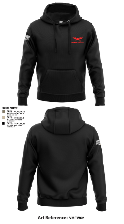 Drone Recon 84902337 Hoodie - 3