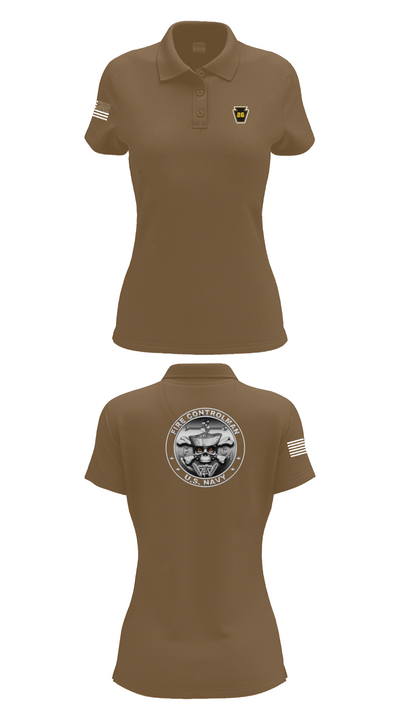 Fire Controlman 9511626 Women's Short Sleeve Performance Polo  - 14