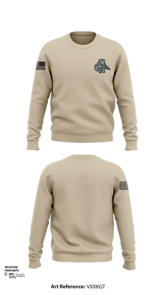 Crew Neck Sweatshirt, 441st Engineer Company, Army, Teamtime, Team time, sublimation, custom sports apparel, team uniforms, spirit wear, spiritwear, sports uniforms, custom shirts, team store, custom team store, fundraiser sports, apparel fundraiser