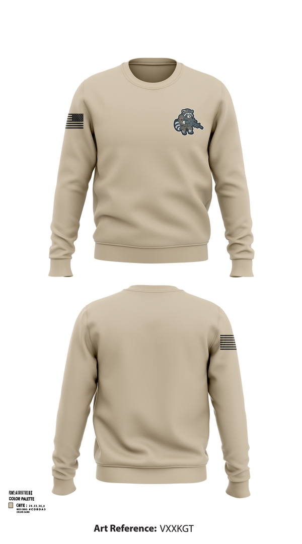 Crew Neck Sweatshirt, 441st Engineer Company, Army, Teamtime, Team time, sublimation, custom sports apparel, team uniforms, spirit wear, spiritwear, sports uniforms, custom shirts, team store, custom team store, fundraiser sports, apparel fundraiser