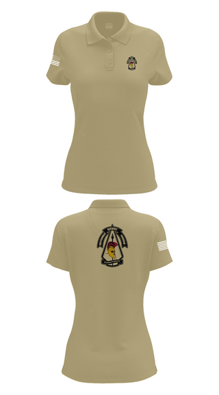Womens Short Sleeve Performance Polo, Detachment 9, , Teamtime, Team time, sublimation, custom sports apparel, team uniforms, spirit wear, spiritwear, sports uniforms, custom shirts, team store, custom team store, fundraiser sports, apparel fundraiser