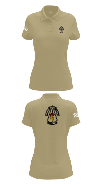 Detachment 9 76863911 Women's Short Sleeve Performance Polo  - 95
