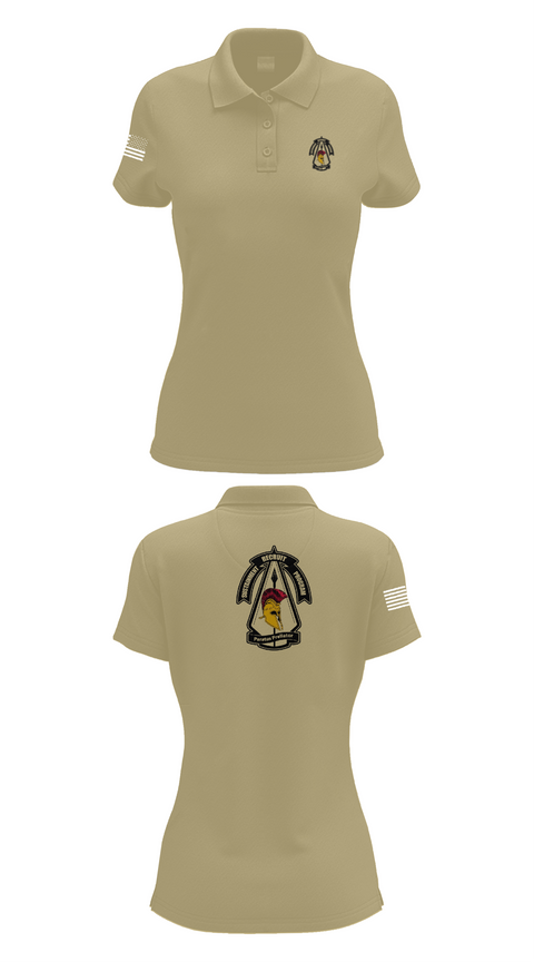 Womens Short Sleeve Performance Polo, Detachment 9, , Teamtime, Team time, sublimation, custom sports apparel, team uniforms, spirit wear, spiritwear, sports uniforms, custom shirts, team store, custom team store, fundraiser sports, apparel fundraiser
