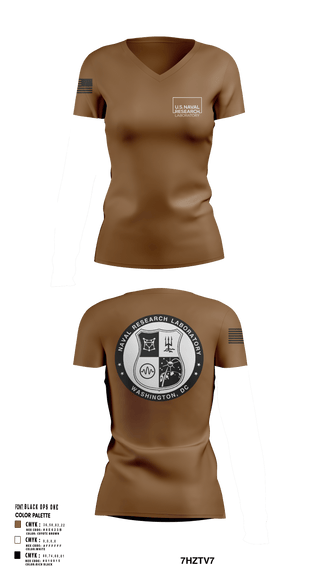Womens Short Sleeve Vneck Shirt, Naval Research Lab, , Teamtime, Team time, sublimation, custom sports apparel, team uniforms, spirit wear, spiritwear, sports uniforms, custom shirts, team store, custom team store, fundraiser sports, apparel fundraiser