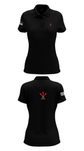 593rd esc 84588432 Women's Short Sleeve Performance Polo  - 35