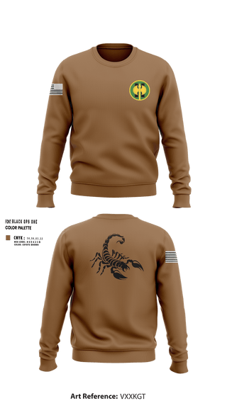 Crew Neck Sweatshirt, 387th MP BN, Army, Teamtime, Team time, sublimation, custom sports apparel, team uniforms, spirit wear, spiritwear, sports uniforms, custom shirts, team store, custom team store, fundraiser sports, apparel fundraiser