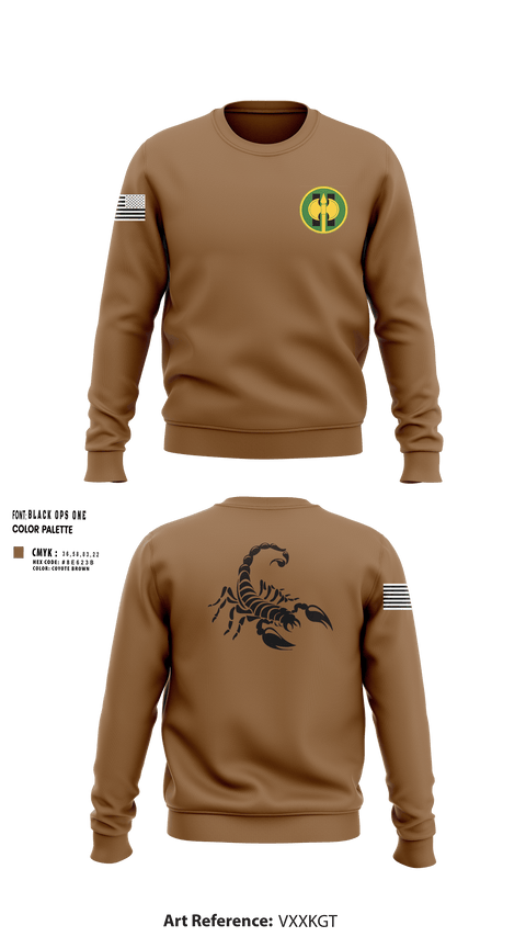 Crew Neck Sweatshirt, 387th MP BN, Army, Teamtime, Team time, sublimation, custom sports apparel, team uniforms, spirit wear, spiritwear, sports uniforms, custom shirts, team store, custom team store, fundraiser sports, apparel fundraiser