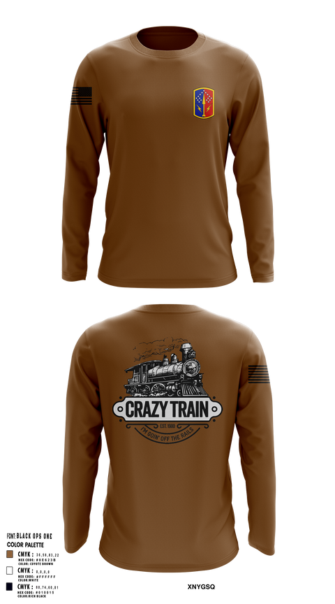Long Sleeve Performance Shirt, 2-174 ADA, Army, Teamtime, Team time, sublimation, custom sports apparel, team uniforms, spirit wear, spiritwear, sports uniforms, custom shirts, team store, custom team store, fundraiser sports, apparel fundraiser