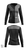 Ryders Don’t Play MC 69591351 Women's Long Sleeve V-neck Shirt - 16