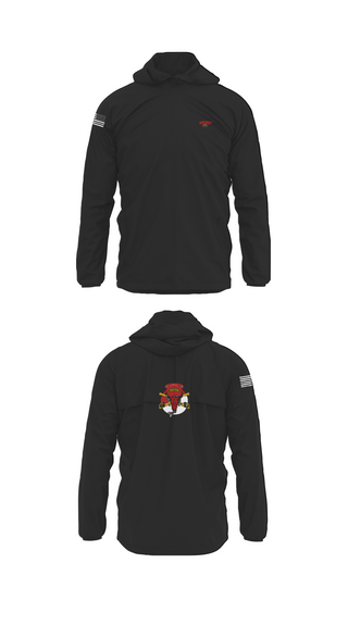 Windbreaker, 1/113 CAV B-Troop, Army, Teamtime, Team time, sublimation, custom sports apparel, team uniforms, spirit wear, spiritwear, sports uniforms, custom shirts, team store, custom team store, fundraiser sports, apparel fundraiser