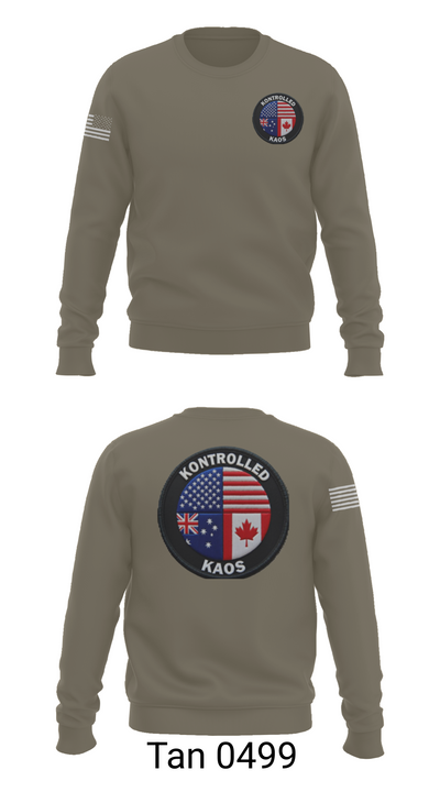 Kontrolled Kaos 4706470 Crew Neck Sweatshirt - 65