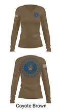 1st Area Command 9228914 Women's Long Sleeve V-neck Shirt - 16