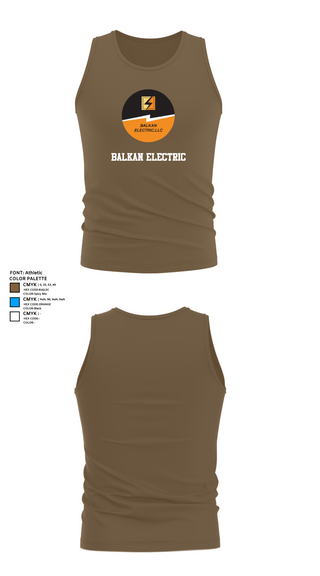 Tank Top, Balkan Electric, , Teamtime, Team time, sublimation, custom sports apparel, team uniforms, spirit wear, spiritwear, sports uniforms, custom shirts, team store, custom team store, fundraiser sports, apparel fundraiser