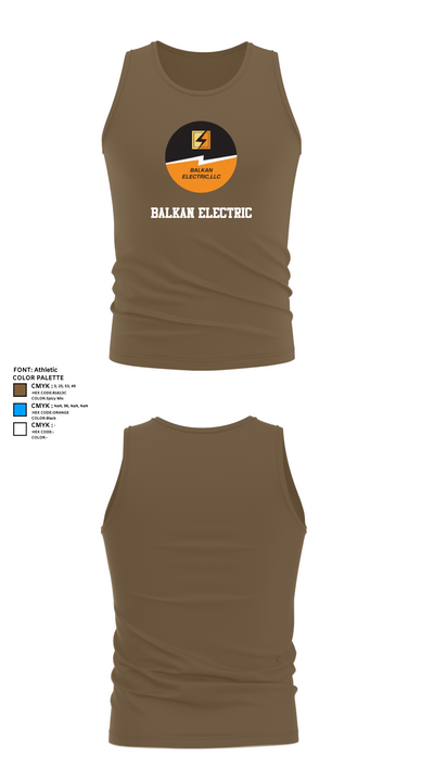 Balkan Electric 74934219 Tank Top - 8
