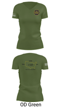 1270A 97331087 Women's Short Sleeve V-neck Shirt - 46