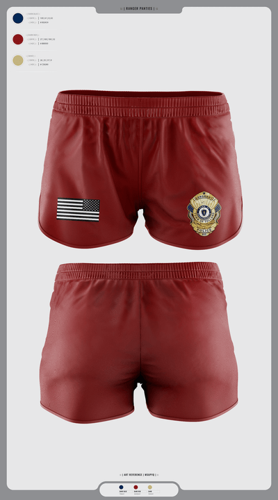 Tolland Police Department 15445764 Ranger Panties - 2