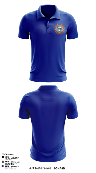Long Sleeve Performance Polo, A Co, 2-13th Aviation Regiment, , Teamtime, Team time, sublimation, custom sports apparel, team uniforms, spirit wear, spiritwear, sports uniforms, custom shirts, team store, custom team store, fundraiser sports, apparel fundraiser