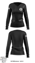 Operation Shawshank Women's Long Sleeve V-neck Shirt - 9