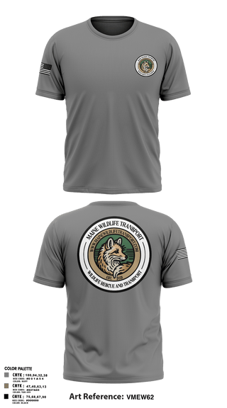 Short Sleeve Performance Shirt, Maine Wildlife Transport, , Teamtime, Team time, sublimation, custom sports apparel, team uniforms, spirit wear, spiritwear, sports uniforms, custom shirts, team store, custom team store, fundraiser sports, apparel fundraiser