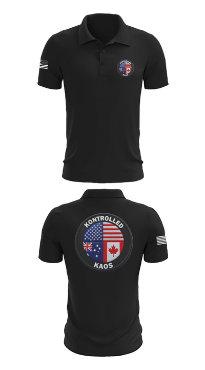 Kontrolled Kaos 4706470 Short Sleeve Performance Polo - 27