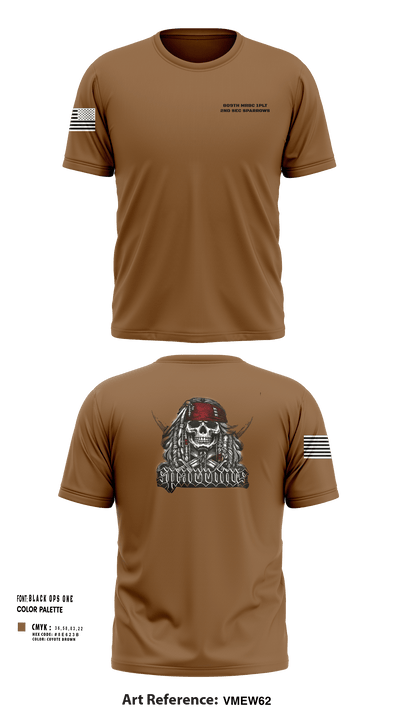 809tH MRBC 1st PLT 2nd SEC Sparrows 78111710 Short Sleeve Performance Shirt - 31