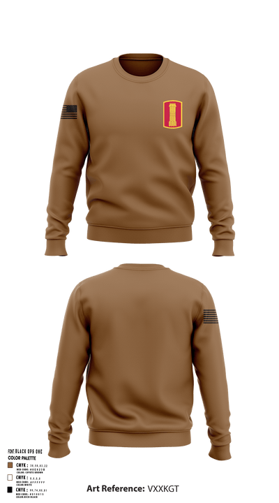 197th field artillery brigade 46187100 Crew Neck Sweatshirt - 102