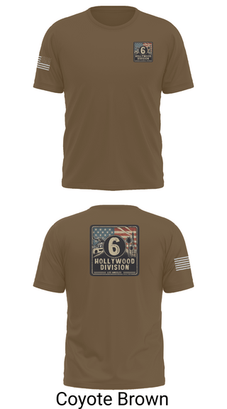 Old School Cotton Feel Shirt, Hollywood Division, Police, Teamtime, Team time, sublimation, custom sports apparel, team uniforms, spirit wear, spiritwear, sports uniforms, custom shirts, team store, custom team store, fundraiser sports, apparel fundraiser
