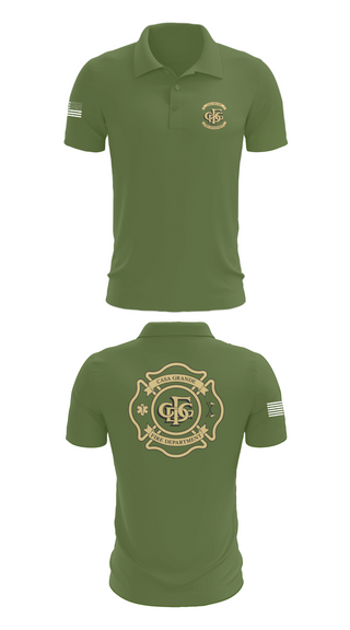 Short Sleeve Performance Polo, Casa Grande Fire Department, , Teamtime, Team time, sublimation, custom sports apparel, team uniforms, spirit wear, spiritwear, sports uniforms, custom shirts, team store, custom team store, fundraiser sports, apparel fundraiser