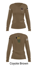 MWSS-172 96924290 Women's Long Sleeve V-neck Shirt - 16